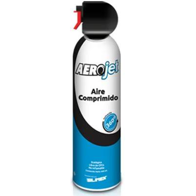 Limpiador De Aire Comprimido Silimex Aerojet 360° Volumen 440 Ml Con Válvula Para Remover Polvo Color Del Producto Azul, Blanco
