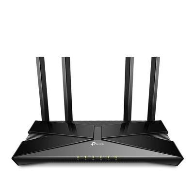 Router Tp-Link Archer-Ax57 Ax3000 Con 4 Puertos Rj-45 Velocidad De La Señal 574 Mbit/S 2.4 Ghz 4 Antenas Externas Interfaz Gigabit Ethernet Color Negro
