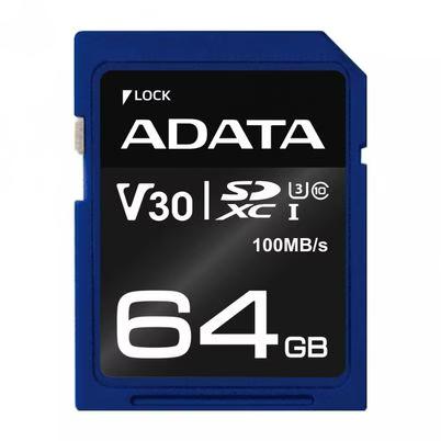 Adata Asdx64gui3v30s-R Memoria Flash 64 Gb Sdxc Uhs-I Clase 10