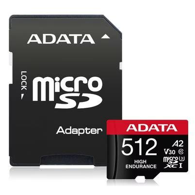 Adata High Endurance 512 Gb Microsdxc Uhs-I Clase 10