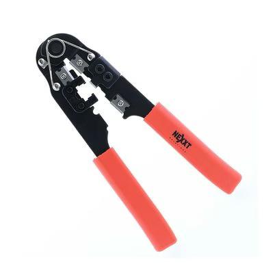 Crimpadora Nexxt Solutions Aw250nxt02 Material De Elaboración Acero Aleado Compatible Con Conectores De Red Rj-45 Color Del Producto Negro, Rojo