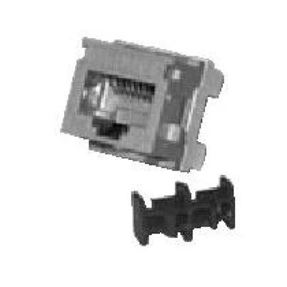 Conector Jack De Red Belden Giga Flex Ps6+ Ax101321 Genero Hembra / Hembra Tipo De Conector Rj-45 U/Utp (Utp) Soporta Cat6a Material Polibutileno, Blindado Color Del Producto Negro