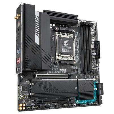 Gigabyte B650m Aorus Elite Ax Placa Base - Amd Ryzen Serie 9000, Vrm De 12+2+1 Fases, Hasta 8000 Mhz Ddr5 (Oc), 1xpcie 5.0 + 1xpcie 4.0 M.2, Lan 2, 5 Gbe, Wifi 6e, Usb 3.2 Gen 2