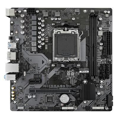 Tarjeta Madre Gigabyte B650m H Compatibilidad Con Procesadores Amd Ryzen 3, 5, 7-Socket Enchufe Am5 Capacidad 96gb Ddr5-Sdram (Maxima) Interfaz 2.5 Gigabit Ethernet Pci Express X16 Color Del Producto Negro