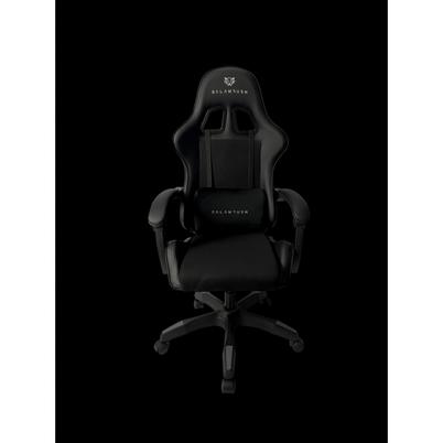 Silla Gamer Balam Rush Power Rush V2 Black Edition / Inclinacion 135 Grados / Tela Y Piel Sintetica / Max 120 Kg / Cojin Lumbar / Piston Clase 3 / Reposabrazos Fijo / Negro / Br-934534