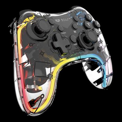 Gamepad Balam Rush Kontrol Glow Swg600 / Control Game Pad Inalambrico Recargable / Bt 5.0 / Rgb / Vibracion Dual / Axis Gyro / 8hr De Juego / N Switch Lite Oled - Android - Ios - Pc / Br-940467