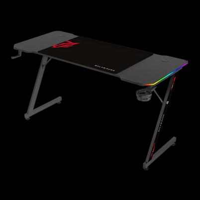 Escritorio Balam Rush Olympus Spot Glow Mrx6000 Br-941396 Capacidad De Carga De 100 Kg Iluminación Led Material Abs, Acero Color Negro