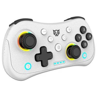 Control Para Videojuegos Balam Rush Pocket G555 Azender Br-942560 Conectividad Inalámbrico Bluetooth 5.0 Iluminación Rgb Multicolor Compatible Con Nintendo Switch Color Blanco