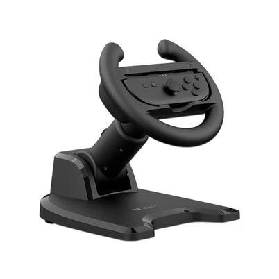 Volante Adaptador Balam Rush Joy Wheel Jw300 Br-943611 Base Sujetable Superficie Antideslizante Material Abs Compatible Con Ps5, Switch 1, Switch2 Color Negro