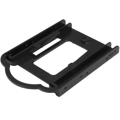 Bracket De Montaje Para Disco Duro Startech.Com Bracket125pt (3.5") Soporta Un Disco Hdd / Ssd Interfaz Del Hdd Compatibles Ide/Ata, Sata, Serial Ata Ii. Serial Ata Iii Material Plástico Color El Producto Negro