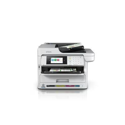 Multifuncional Epson Workforce Pro C5891 C11ck27301 Impresión A Color Tecnología De Inyección De Tinta Resolución Maxima De (4800x1200) Ciclo De Trabajo Mensual 70000 Paginas Color Blanco, Negro