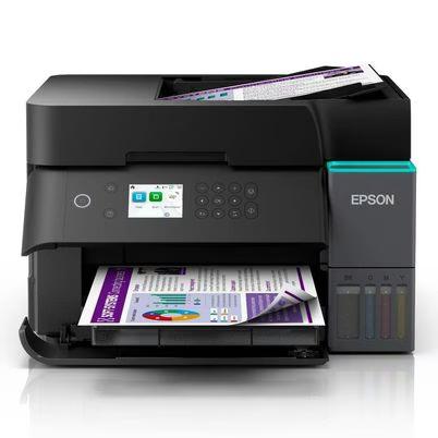Multifuncional Epson Ecotank L6370 C11cl43301 Impresión A Color Tecnología De Inyección De Tinta Resolución Maxima De (4800x1200) Ciclo De Trabajo Mensual 6000 Paginas Color Negro