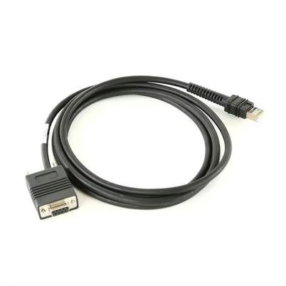 Cable Usb Zebra Cba-R07-S07par Genero Macho / Macho Conectores Rs232 / Db9 Longitud Del Cable 2 M Material Del Forro Pvc Color Negro