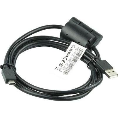 Cable Usb Zebra Cbl-Tc2x-Usbc-01 Macho/Macho Usb A/ Usb C Negro