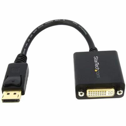 Startech.Com Adaptador De Vídeo Displayport A Dvi - Conversor Dp - Hasta 1920x1200 - Convertidor Pasivo Externo