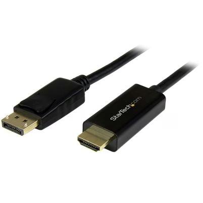 Startech.Com Cable Conversor Displayport A Hdmi De 2m - Color Negro - Ultra Hd 4k