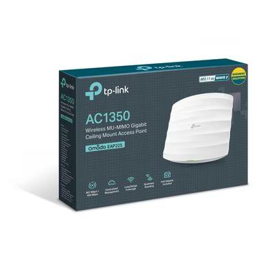 Tp-Link Omada Eap225 Punto De Acceso Inalámbrico 1350 Mbit/S Blanco Energía Sobre Ethernet (Poe)