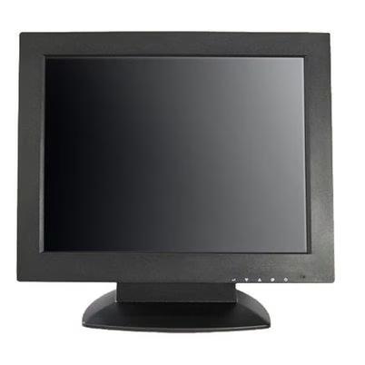 Monitor Ec Line Ec-Ts-1238, Negro, Pantalla Touch, 12 Pulgadas, Vga, Hdmi, Usb, Resolucion 1024 X 768, Capacitiva, Lec-Lcd