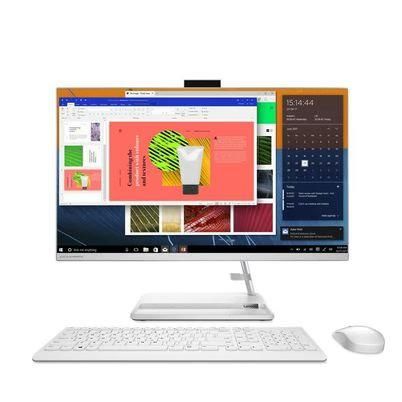 All In One Lenovo Ideacentre 3 F0fy00qbld (27") Procesador Amd Ryzen 7-7730u 16gb Ddr4-Sdram Capacidad De Almacenamiento 512gb Ssd Sistema Operativo Windows 11 Home Color Blanco