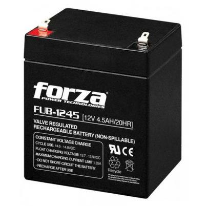 Forza Power Technologies Batería De Reemplazo Para Ups Fub-1245, 12v, 4500mah