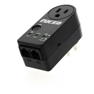 Protector De Voltaje Forza Zion-2k10n 120v 900j 1-Nema 50/60hz Color Negro