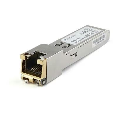 Startech.Com Módulo Transceptor Sfp Compatible Con Cisco Glc-Te - Cobre - 1000base-T - Sfp A Rj45 Cat6 / Cat5e, 100m, Temperatura Extendida - Cisco Firepower, Ie 2000, C9500, C2960