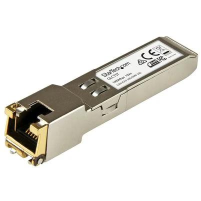 Módulo Transceptor Startech.Com Glctst Interfaz Sfp Transferencia De Datos Máxima 1gbit/S Distancia De Transferencia Máxima De 100 M Color Gris