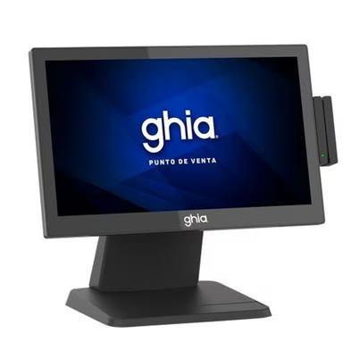All In One Pos Ghia Gpos315a (15.6") Procesador Intel Celeron-J4125 2.0 Ghz 4gb Ddr4-Sdram Capacidad 128gb Ssd Sistema Operativo Windows 11 Color Negro