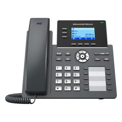 Telefono Ip Grandstream Networks Grp2604p 3 Líneas 132 X 64 Pixeles Lcd Negro