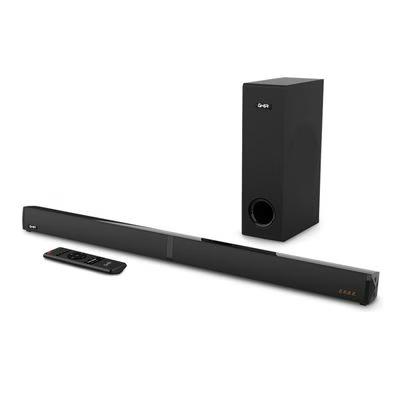 Barra De Sonido Ghia Gsb-014 100w Subwoofer Incluido 2.1 Canales Inalámbrico Bluetooth Gris