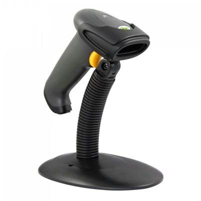 Ghia Lector De Código De Barras Láser 1d - Incluye Cable Usb Y Base Gslb1