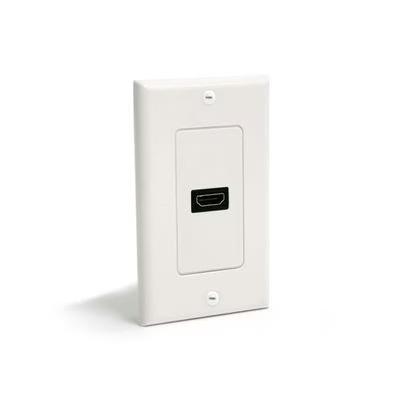 Startech.Com Hdmiplate Placa De Pared Y Cubierta De Interruptor Blanco
