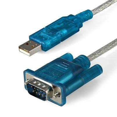 Startech.Com Cable Adaptador 0, 9m Usb A Puerto Serie Serial Rs232 Db9 Pc Mac Linux