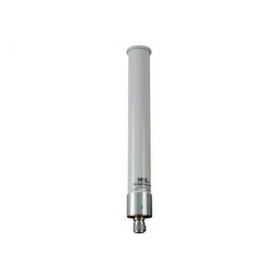 Antena Para Red Hpe Aruba Networking Ant-2x2-2005 Ganancia De La Antena De 5 Dbi 2, 5 Ghz Conector Clase N Material Abs Color Blanco