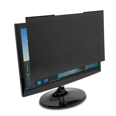 Filtro De Privacidad Kensington K58356ww (27") Antirreflejante Sin Marco Antideslumbrante Resistente A Rayones Limita El Angulo De Visión -30 - 30° Material Pet, Plástico Color Del Producto Negro