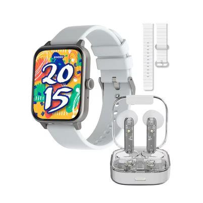 Kit Smartwatch Binden Eracolor 1.8mm Más Audífonos Blanco