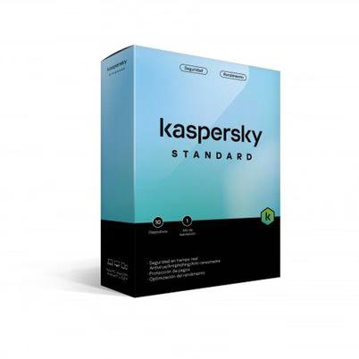 Licencia Antivirus Kaspersky Standard 3 Dispositivo(S) 1 Año 64-Bit Android, Ios