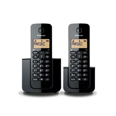 Teléfono Panasonic Kx-Tgb112meb Dect Lcd Identificador De Llamadas Negro