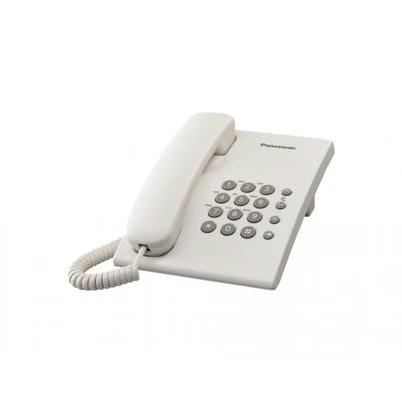 Teléfono Panasonic Kx-Ts500 Identificador De Llamadas Alámbrico Analógico Blanco