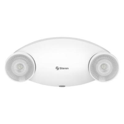 Lampara De Emergencia Con Luces Steren Lam-502 Consumo Nominal 1.45w Duración De Batería 2 H Iluminación Led Longitud Del Cable 1.30 M Color Blanco