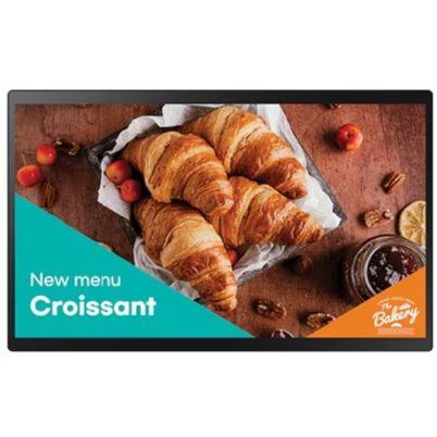 Pantalla Tv Samsung Lh24qbctbgcxza (24") Panel Ads Resolución (1920x1080) Pixeles Smart Tv Tiempo De Respuesta 14 Ms Interfaz Displayport, Hdmi Full Hd L Sistema Operativo Tizen 7.0 Color Negro