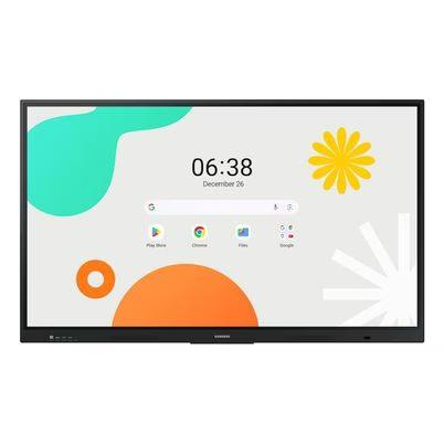 Monitor Interactivo Samsung Wa75f Lh75wafwlgcxzx (75") Panel Ips Resolución (3840x2160) Pixeles Tiempo De Respuesta 8 Ms Interfaz Hdmi, Displayport Smart Tv 4k Ultra Hd Sistema Operativo Android Color Negro