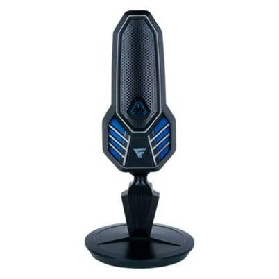 Micrófono Profesional Vorago Game Factor Mcg800 Sensibilidad -45 Db Unidireccional Conectividad Alámbrico-Usb-C Con Base Giratoria Material Abs Color Negro