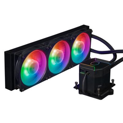 Enfriamiento Liquido Cooler Master Masterliquid 360l Mlw-D36m-A18pz-R1 3 Ventiladore(S) 71.93 Cfm 1750 Rpm Iluminación Led Aluminio Color Negro