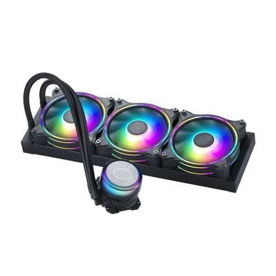 Enfriamiento Liquido Cool Master Masterliquid Mlx-D36m-A18pa-Rw 3 Ventiladores Nivel De Ruido Máximo 30.2 Db Flujo De Aire Máximo 47.2 Cfm Rotación Del Ventilador 1800 Rpm Iluminación Led Color Negro