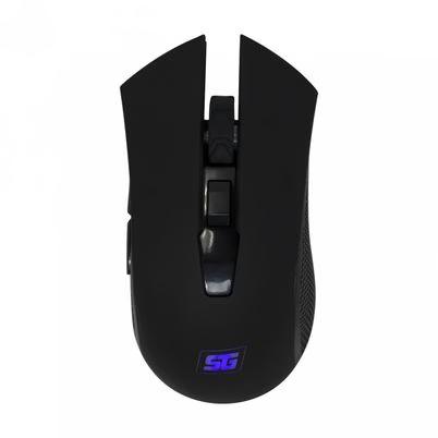 Mouse Gamer Vorago Óptico Mo-600, Inalámbrico, Usb, 2400dpi, Negro