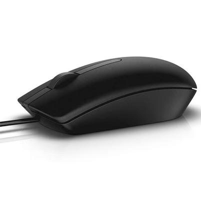 Mouse Dell Ms116 Ms116-Bk Tecnología Óptico 1000 Dpi Conectividad Alámbrica-Usb Longitud Del Cable 1.8 M Numero De Botones 2 Botone(S) Material Abs Color Negro