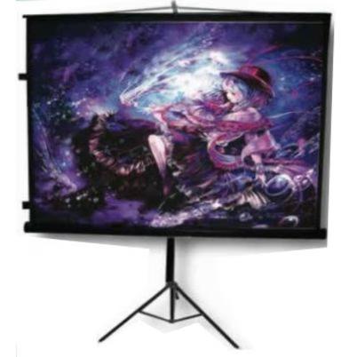 Pantalla De Proyección Multimedia Screens Mst-244 (96") Tela Negro. Blanco