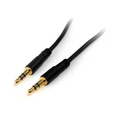 Startech.Com Cable Delgado De 91cm De Audio Estéreo Conector Mini Jack 3, 5mm - Plug Trrs - Macho A Macho
