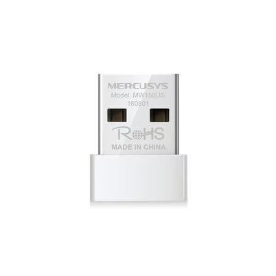 Mercusys Adaptador De Red Usb 2.0 Mw150us, Inalámbrico, 150 Mbit/S